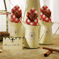 French Provençal Mini Decorative Pitcher (Set of 4) - Alternate Image 3 | My Wedding Favors