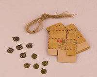 Vintage Inspired Airmail Favor Box Kit (Set of 10) - Alternate Image 2 | My Wedding Favors