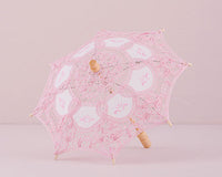 Thumbnail for Vintage Battenburg Small Lace Parasol - Alternate Image 5 | My Wedding Favors