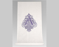 Personalized Flourish Design Aisle Runner - Main Image | My Wedding Favors