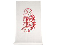 Personalized Flourish Design Aisle Runner - Alternate Image 2 | My Wedding Favors