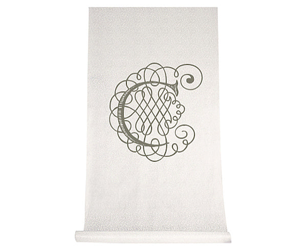 Personalized Flourish Design Aisle Runner - Alternate Image 3 | My Wedding Favors