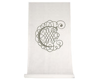 Personalized Flourish Design Aisle Runner - Alternate Image 3 | My Wedding Favors