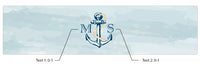 Personalized Nautical Wedding Water Bottle Labels - Alternate Image 2 | My Wedding Favors