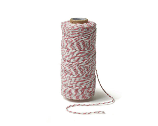 Striped Cotton Baker's Twine (Variety of Colors Available) - Main Image | My Wedding Favors