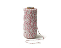 Thumbnail for Striped Cotton Baker's Twine (Variety of Colors Available) - Main Image | My Wedding Favors