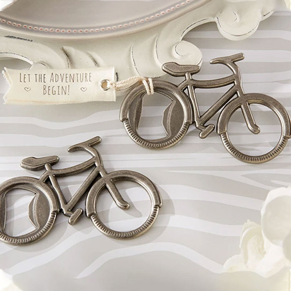 Let's Go On an Adventure Bicycle Bottle Opener - Alternate Image 7 | My Wedding Favors