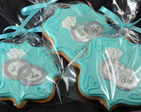 Thumbnail for I Do Rings Wedding Cookie - Main Image | My Wedding Favors