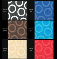 Thumbnail for Personalized Monogram Circles or Vichy Napkins (Luncheon and Beverage Size Available) - Alternate Image 4 | My Wedding Favors