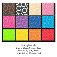 Thumbnail for Personalized Monogram Circles or Vichy Napkins (Luncheon and Beverage Size Available) - Alternate Image 3 | My Wedding Favors