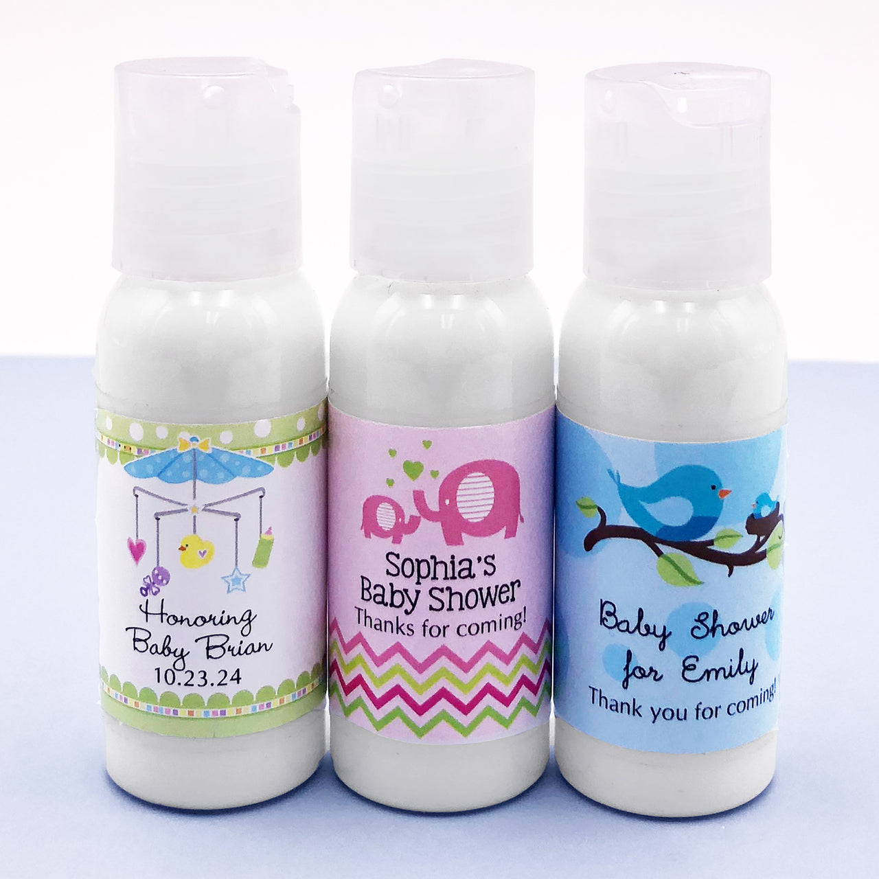 Personalized Baby 1 oz. Hand Lotion (Many Designs Available) - Main Image | My Wedding Favors