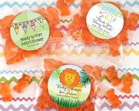 Thumbnail for Personalized Baby Shower Gummy Bear Favors (Many Designs Available) - Main Image | My Wedding Favors