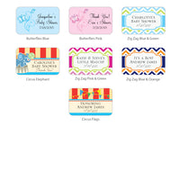Thumbnail for Personalized Baby Shower Matchboxes (Black or White) (Set of 50) - Alternate Image 3 | My Wedding Favors