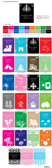 Thumbnail for Personalized Lemonade Drink Mix Favor (Many Designs Available) - Alternate Image 3 | My Wedding Favors