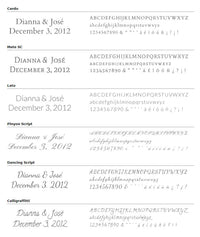 Thumbnail for Keepsake Frame and Engravable Signature Mat - Alternate Image 2 | My Wedding Favors