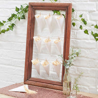 Thumbnail for Beautiful Botanics Scalloped Confetti Cones (Set of 10) - Main Image | My Wedding Favors
