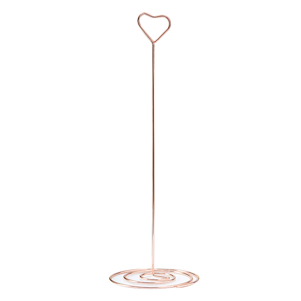 Beautiful Botanics Rose Gold Table Number Stand - Alternate Image 2 | My Wedding Favors