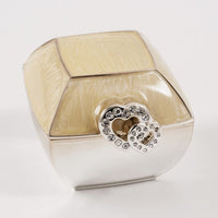 Thumbnail for Double Heart Decorative Ring Box - Main Image | My Wedding Favors