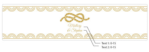 Personalized Nautical Wedding Water Bottle Labels - Alternate Image 3 | My Wedding Favors