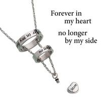 Thumbnail for Mom Forever in my Heart Memorial Necklace