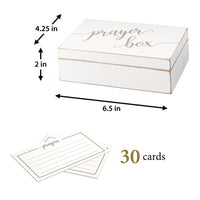 Thumbnail for Distressed White Prayer Box