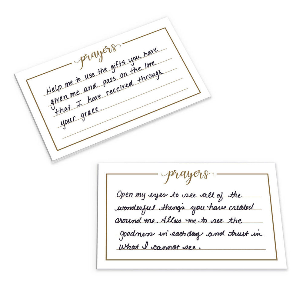 Distressed White Prayer Box