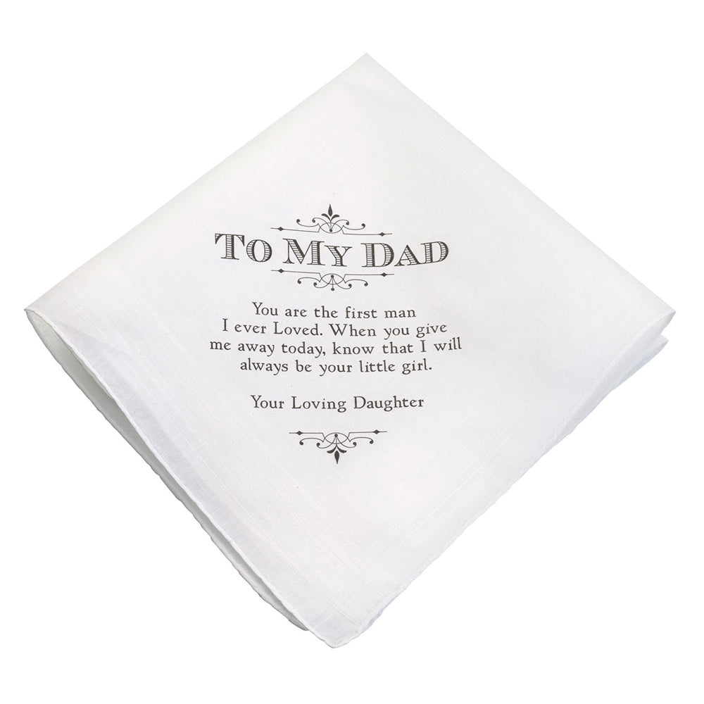 Dad Keepsake Handkerchief