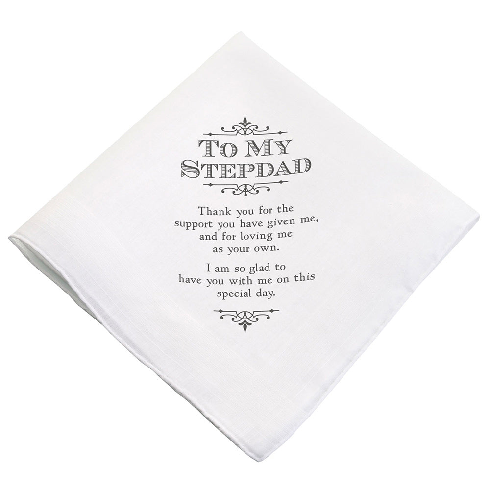 Stepdad Keepsake Handkerchief