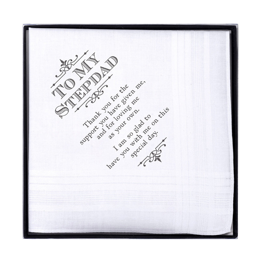 Stepdad Keepsake Handkerchief