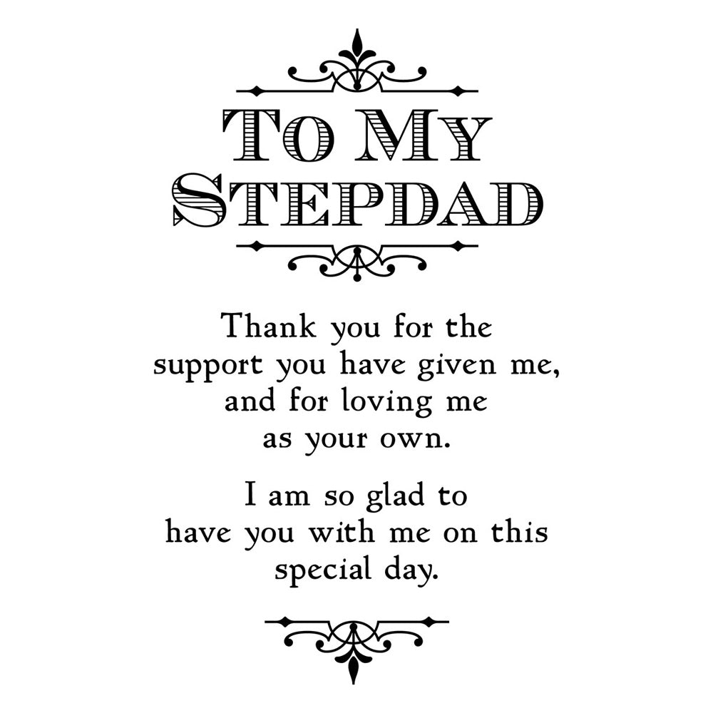 Stepdad Keepsake Handkerchief