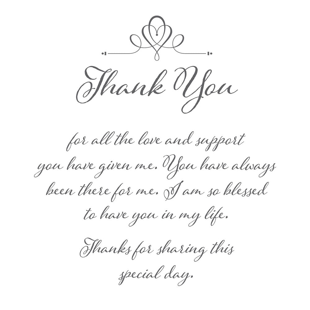 Women's Thank You Keepsake Handkerchief