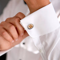 Thumbnail for Wooden Best Man Cufflinks & Tie Tack Set