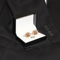 Thumbnail for Wooden Best Man Cufflinks & Tie Tack Set