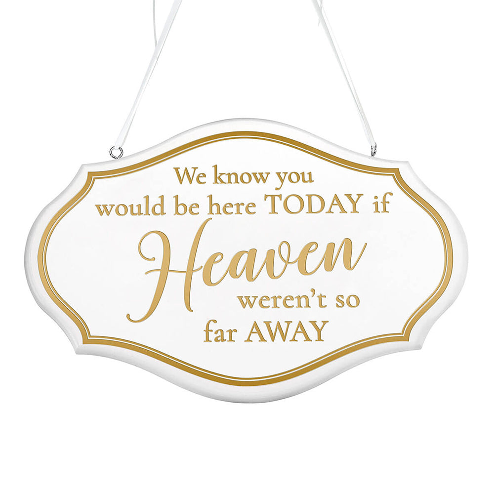 Wedding Memorial Chair Sign
