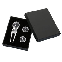 Thumbnail for Script Initial Golf Divot Tool & Marker Set