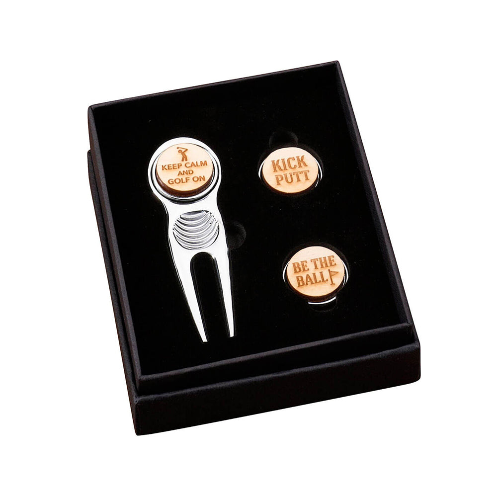 Golf Divot Tool & Marker Set