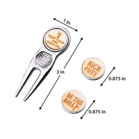 Thumbnail for Golf Divot Tool & Marker Set