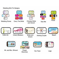Thumbnail for Wedding Personalized Mint Tins (Exclusive Designs) - Large