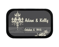 Thumbnail for Wedding Chandelier Personalized Mint Tins