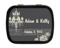 Thumbnail for Wedding Chandelier Personalized Mint Tins