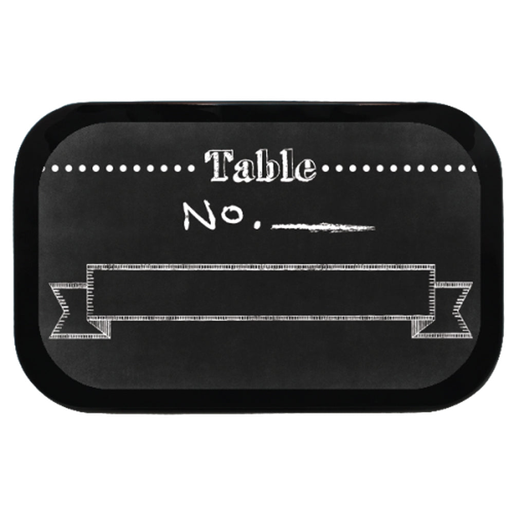 Place Setting Mint Tins - Chalkboard