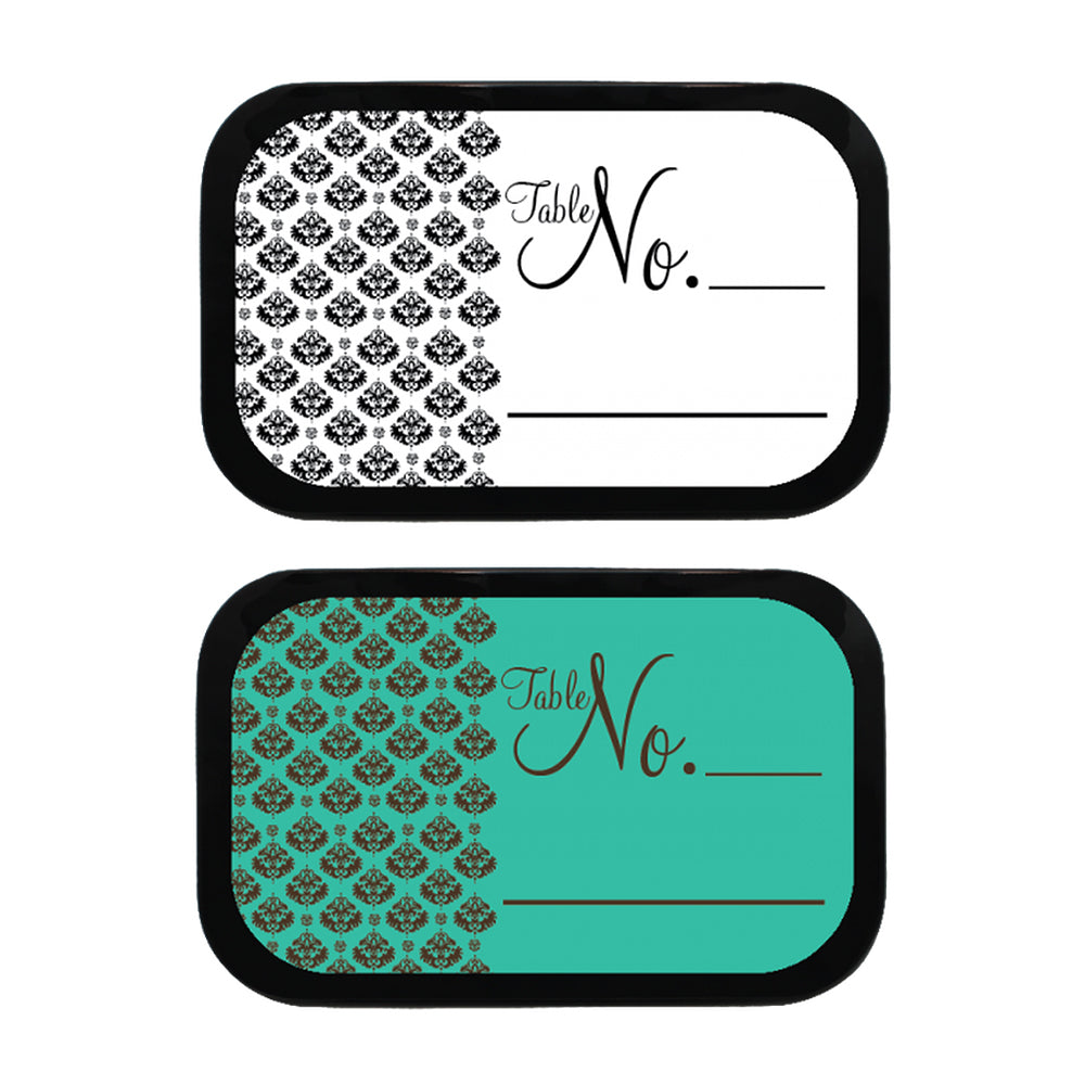 Place Setting Mint Tins - Damask