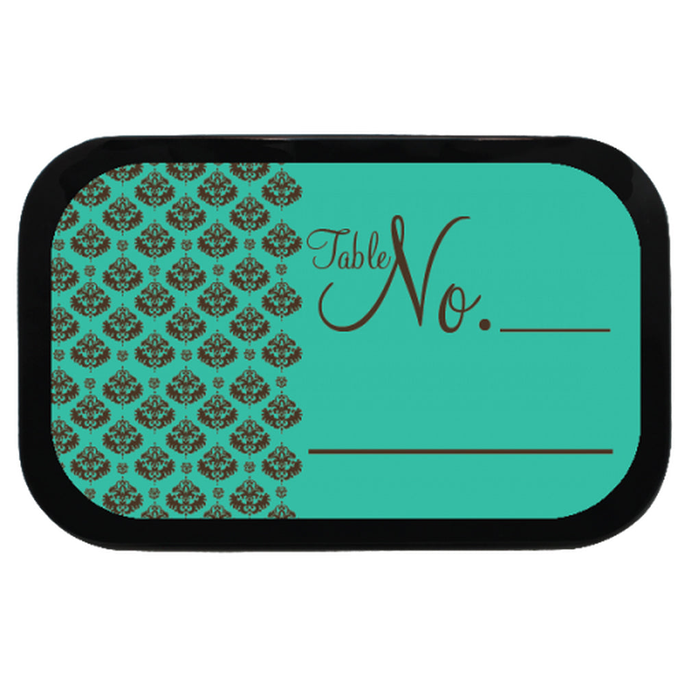Place Setting Mint Tins - Damask