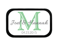 Thumbnail for Letter Monogram Personalized Mint Tins