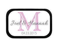 Thumbnail for Letter Monogram Personalized Mint Tins