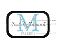 Thumbnail for Letter Monogram Personalized Mint Tins