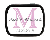 Thumbnail for Letter Monogram Personalized Mint Tins