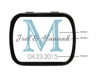 Thumbnail for Letter Monogram Personalized Mint Tins