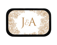 Thumbnail for Stencil Monogram Personalized Wedding Mint Tins