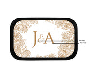 Thumbnail for Stencil Monogram Personalized Wedding Mint Tins